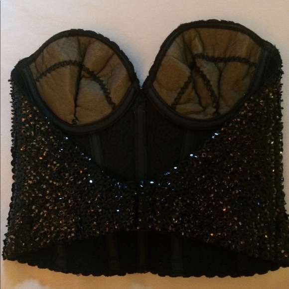 Vintage sequin bustier - Picture 4 of 7